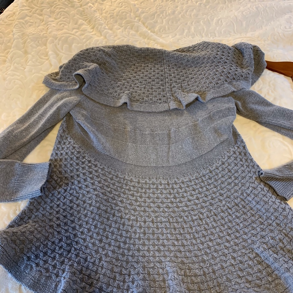 Gray Sweater Jacket - image 2